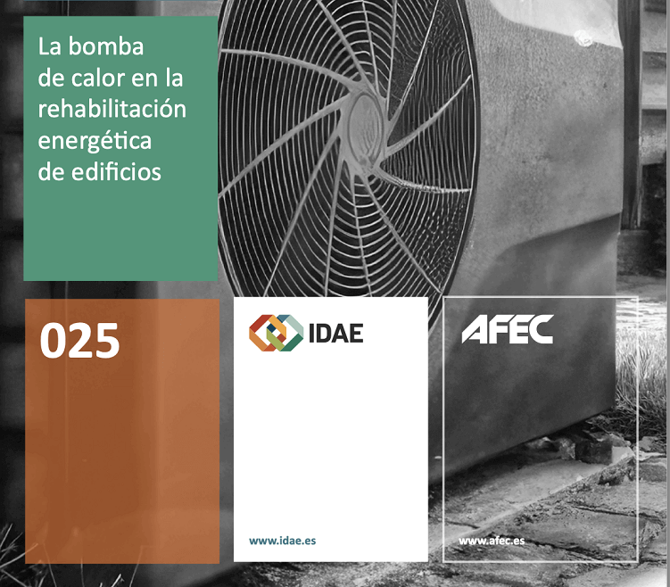 El IDAE y AFEC publican una guía para impulsar la bomba de calor en la rehabilitación de edificios