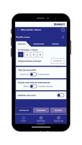 App Dinuy – Configure