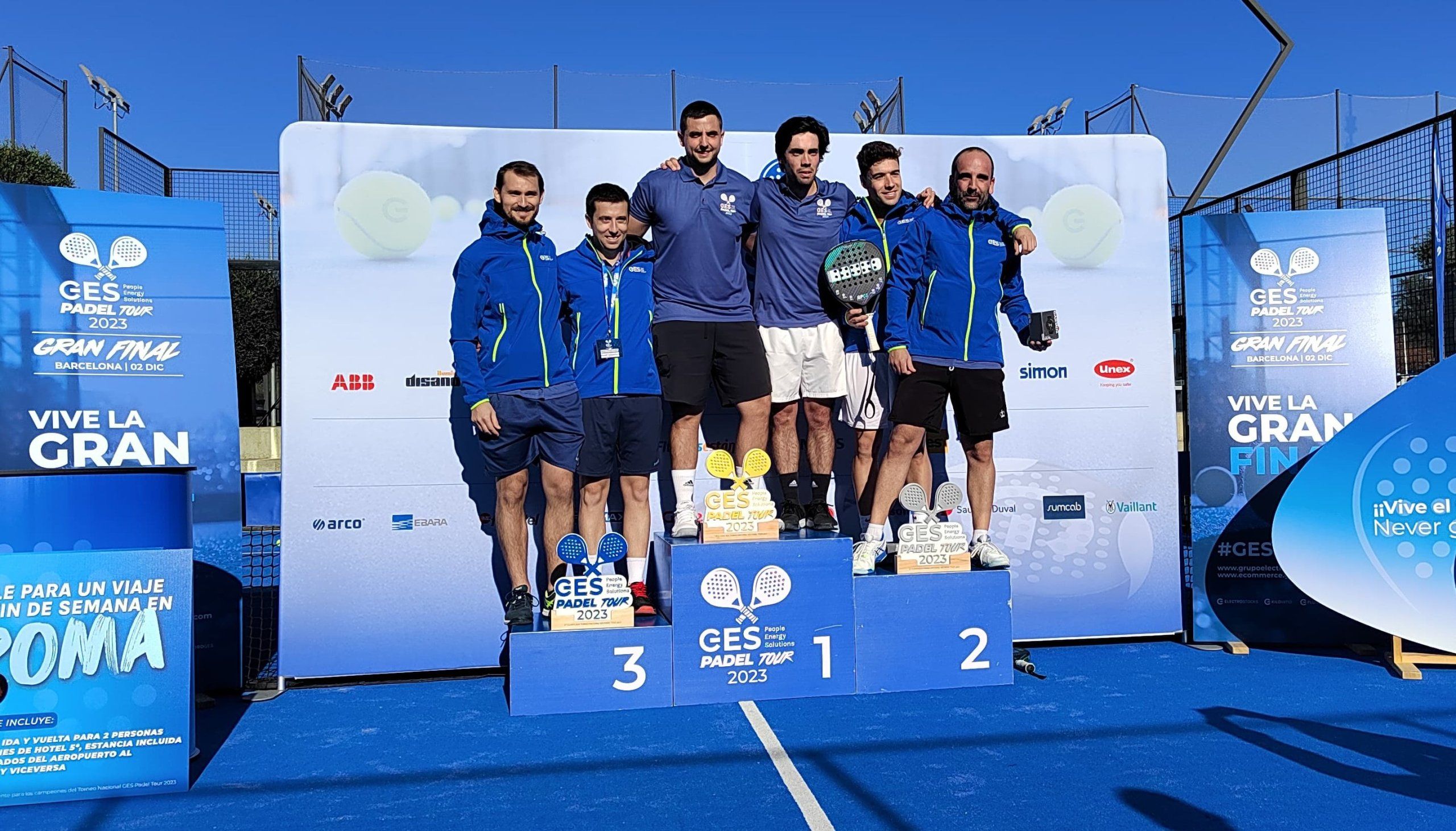 El GES Padel Tour 2023 concluye con más de 1.200 asistentes