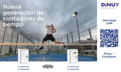 Nueva generación de contadores de tiempo de Dinuy, con app integrada