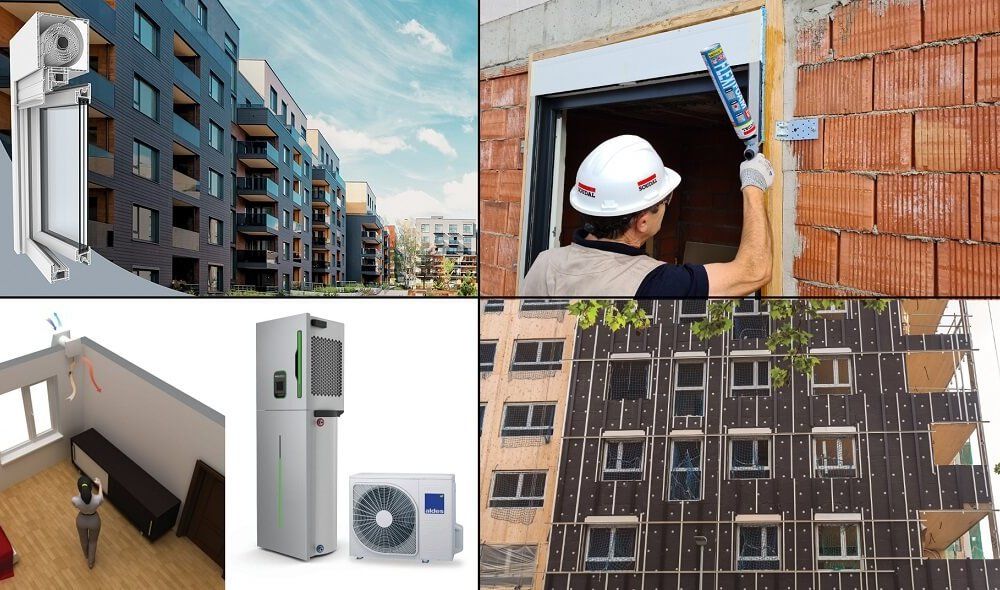 La rehabilitación energética permite ahorrar más de un 75 % en el consumo de calefacción