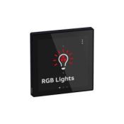 Versión de ABB RoomTouch en negro