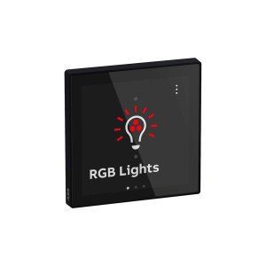 Versión de ABB RoomTouch en negro