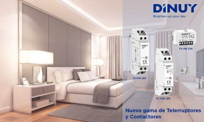 Dinuy amplía su familia de telerruptores