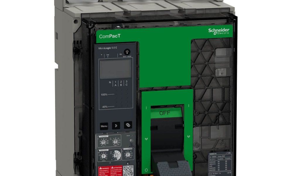 Schneider Electric lanza la última generación de sus interruptores de caja moldeada ComPacT NS