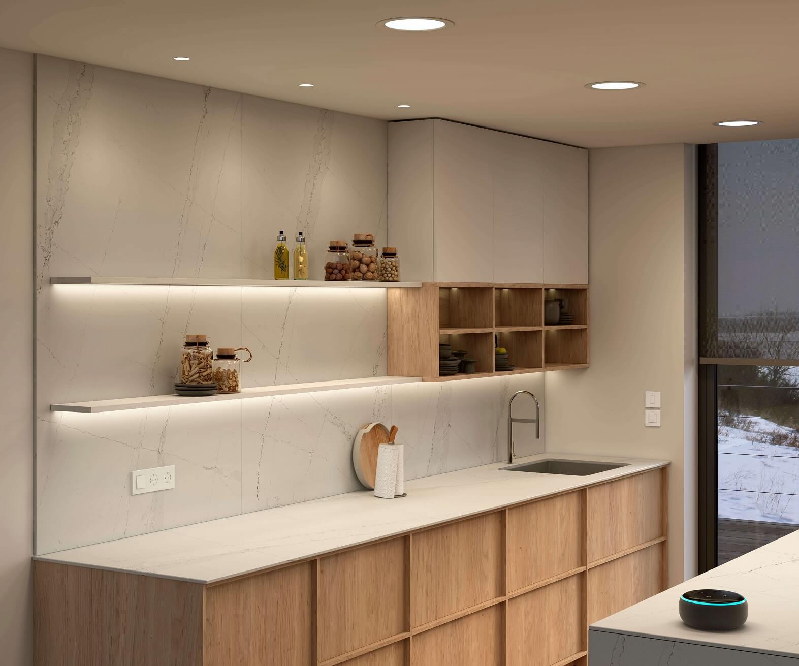 El universo iO de Simon ofrece una experiencia conectada completa y eficiente para el hogar