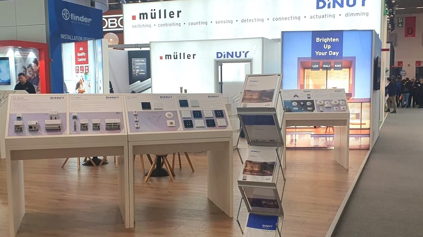 Dinuy valora positivamente su presencia en Light+Building 2024