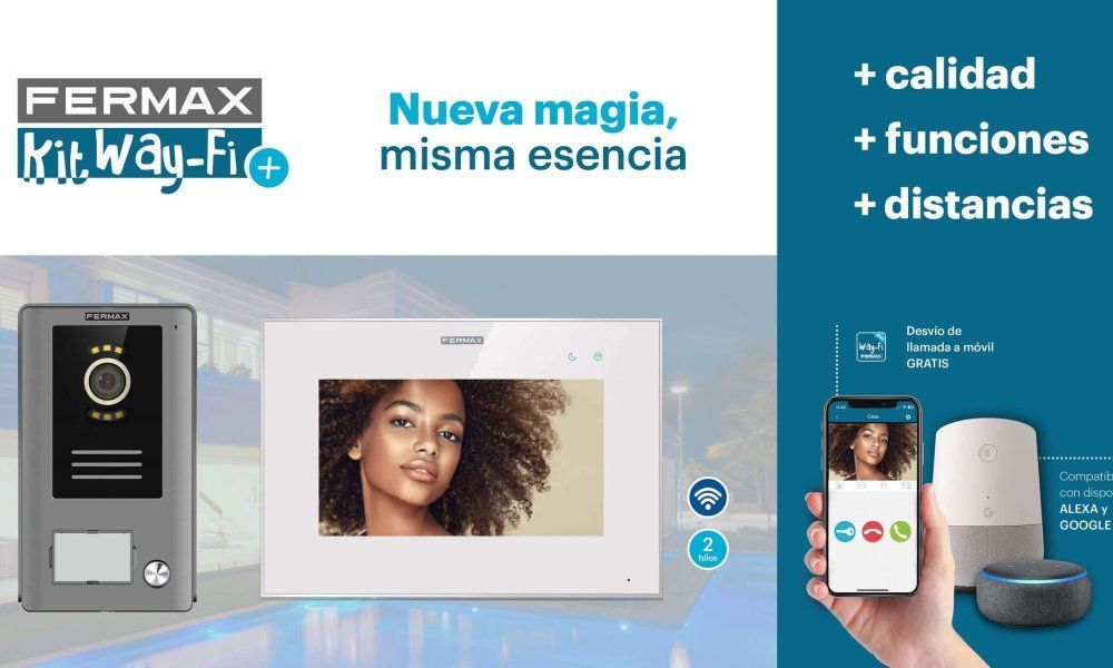 Fermax estrena su nuevo kit Way-Fi Plus, con mejoras e idéntica esencia