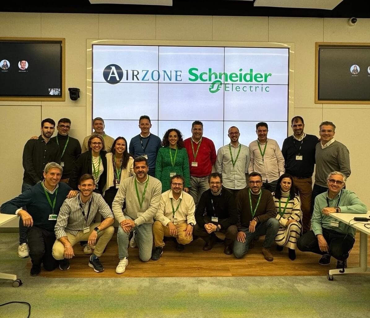 Schneider Electric se asocia con Airzone, para incorporar su solución al ecosistema Wiser