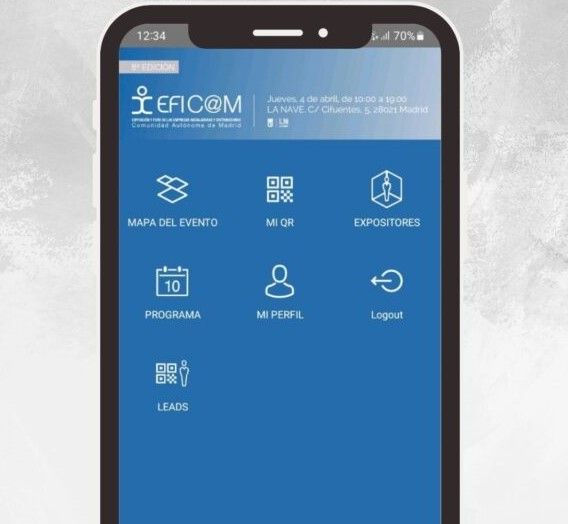 Una aplicación móvil para visitantes ofrecerá toda la información de la próxima edición de Eficam