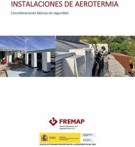 Agremia y Fremap presentan la primera Guía preventiva sobre instalaciones de aerotermia