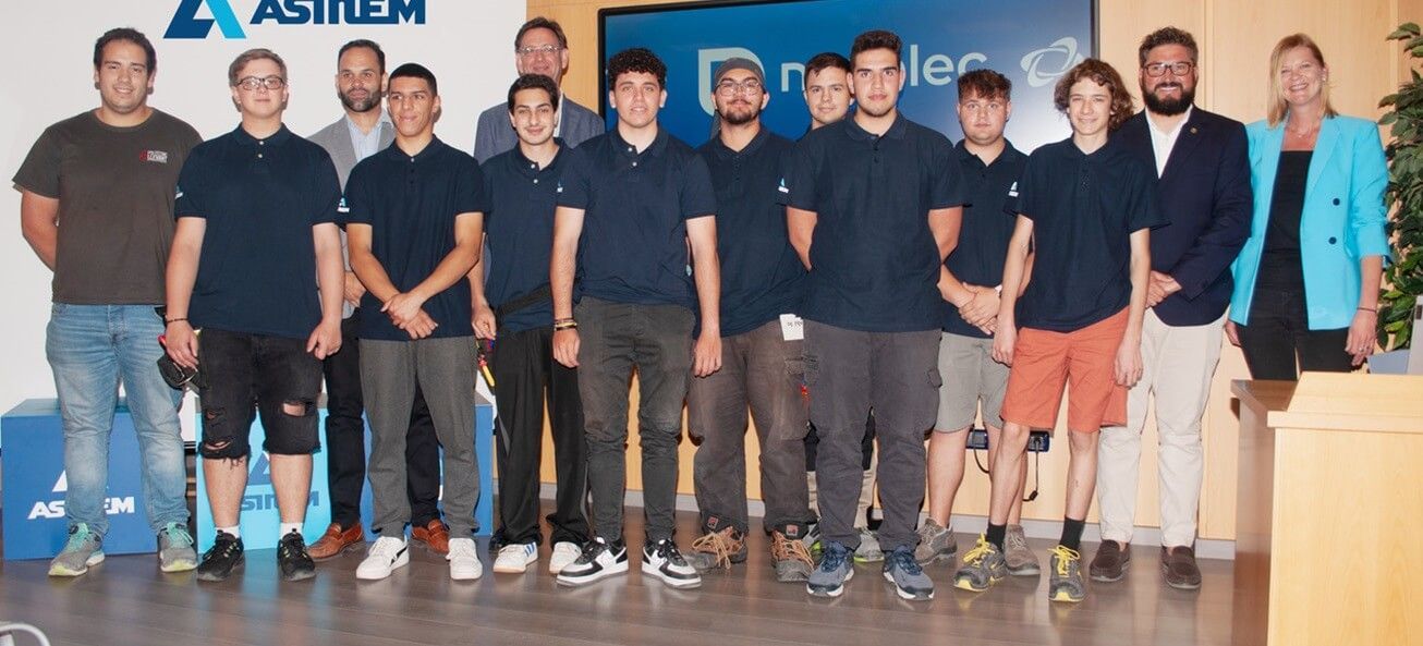 Máximo Hernández Herrero, del IES Politècnic, mejor instalador joven de Baleares, en el concurso de Asinem