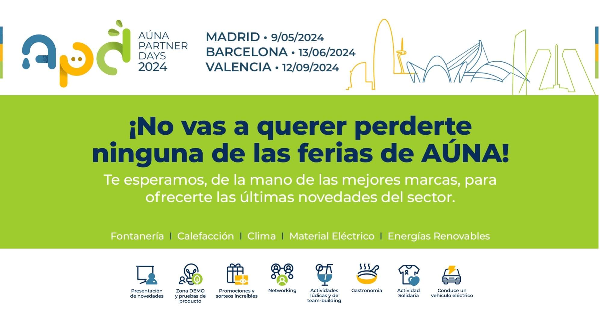 Los Aúna Partner Days 2024 se ponen en marcha este jueves 9 de mayo, en el Gran Casino de Aranjuez
