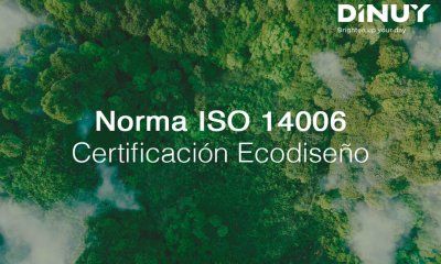 Dinuy obtiene la certificación en Ecodiseño según la norma ISO 14006