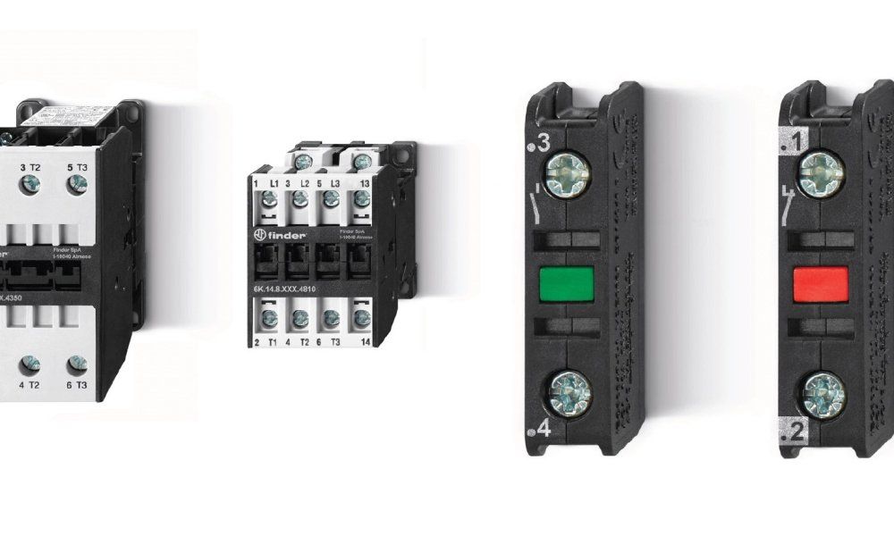 Finder presenta sus nuevos contactores industriales compactos de alto rendimiento