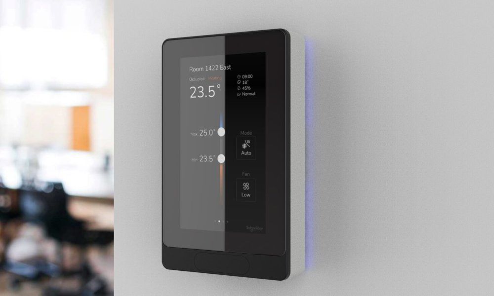 Schneider Electric lanza el nuevo Touchscreen Room Controller, nuevo dispositivo de control para el confort
