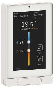 Schneider Electric lanza el nuevo Touchscreen Room Controller, nuevo dispositivo de control para el confort
