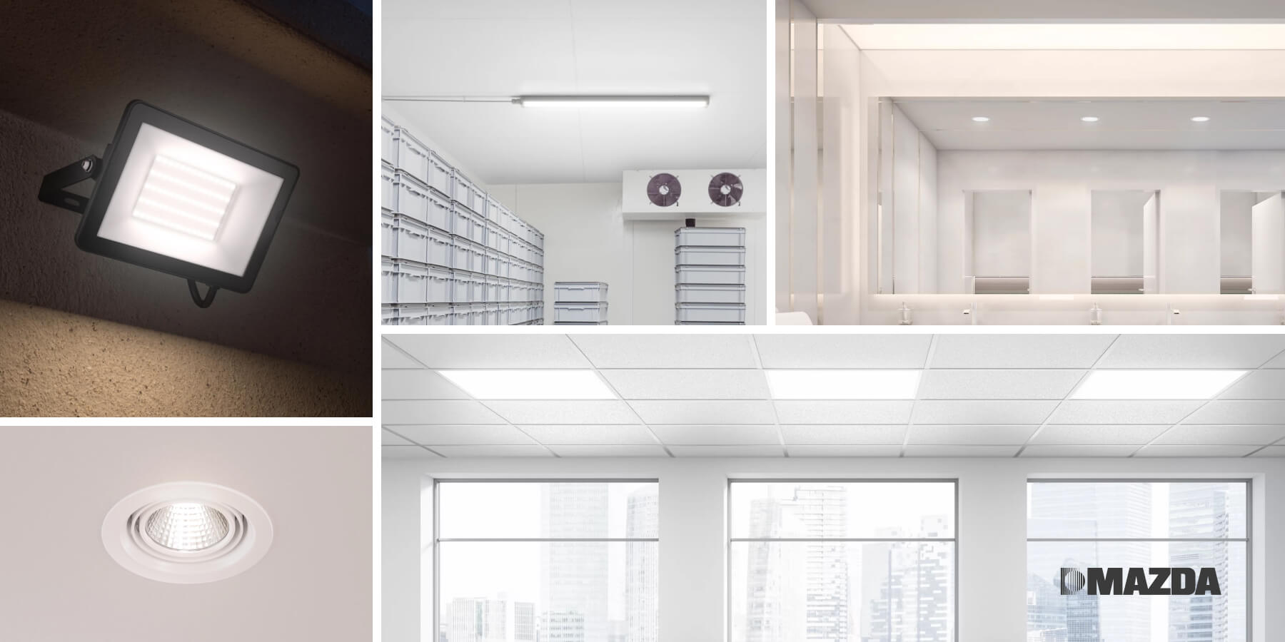 Así es Mazda, la iluminación para las instalaciones del día a día con una relación calidad-precio óptima