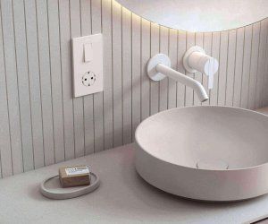 La serie Simon 270 propone un nuevo acabado en blanco mate