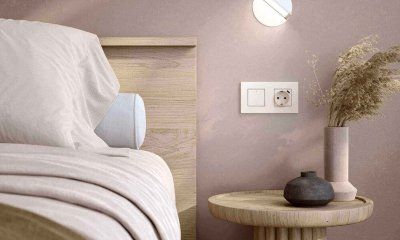 La serie Simon 270 propone un nuevo acabado en blanco mate