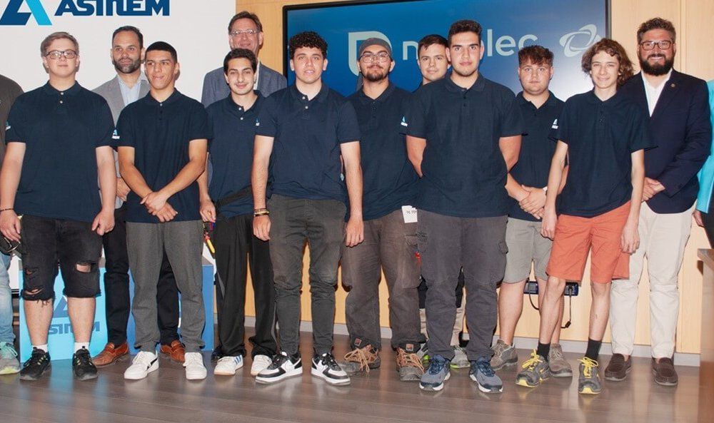 Máximo Hernández Herrero, del IES Politècnic, mejor instalador joven de Baleares, en el concurso de Asinem