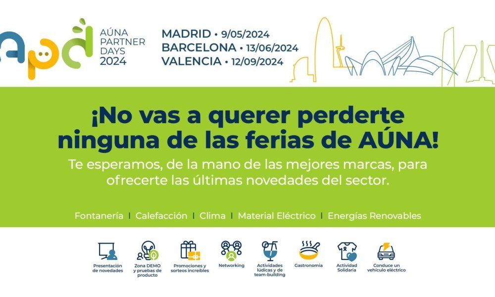 Los Aúna Partner Days 2024 se ponen en marcha este jueves 9 de mayo, en el Gran Casino de Aranjuez