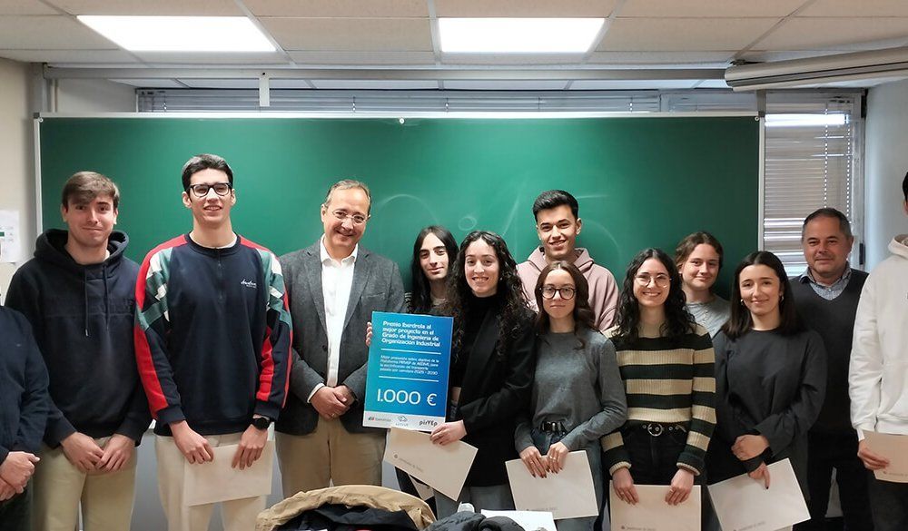 Iberdrola impulsa el Premio al mejor proyecto en el Grado de Ingeniería de Organización Industrial