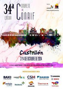 Primeros avances del Congreso de Conaif 2024, que tendrá lugar en Castellón el 3 y 4 de octubre