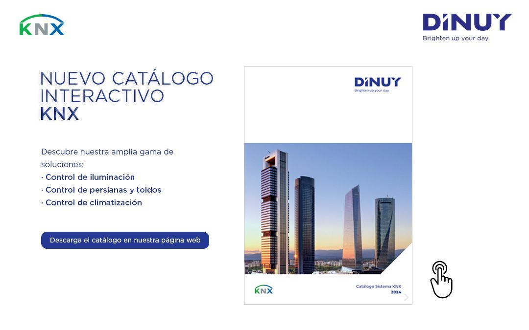 Dinuy estrena su primer catálogo interactivo KNX