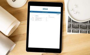 Simon MyConnect: nuevo configurador de los espacios de trabajo