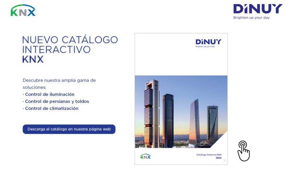 Dinuy estrena su primer catálogo interactivo KNX