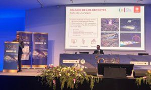 Leandro Boyano, durante su intervención