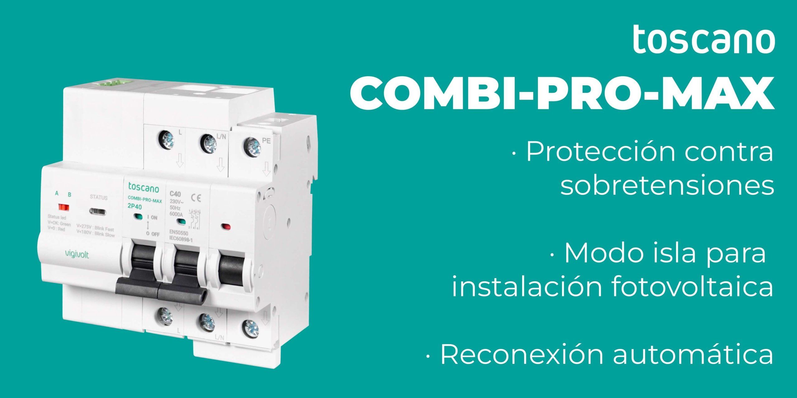 Toscano presenta su Combi Pro Max, en el certamen Intersolar Europe 2024