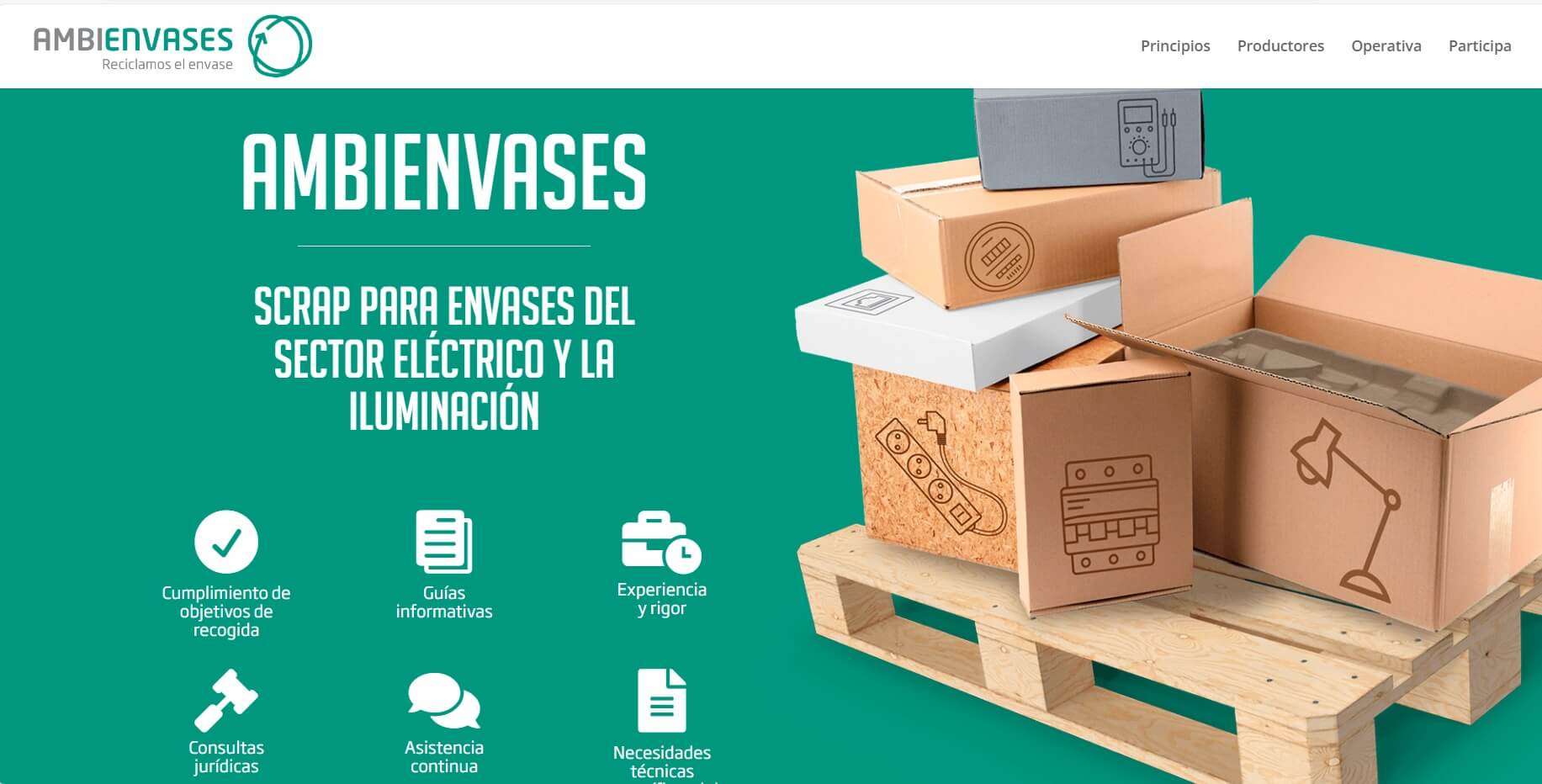 Ambienvases ultima su puesta en marcha como Scrap para la recogida de envases comerciales e industriales