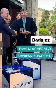 Electrofil recibe el Premio “Familia-Empresa 2024” de San Telmo Business School