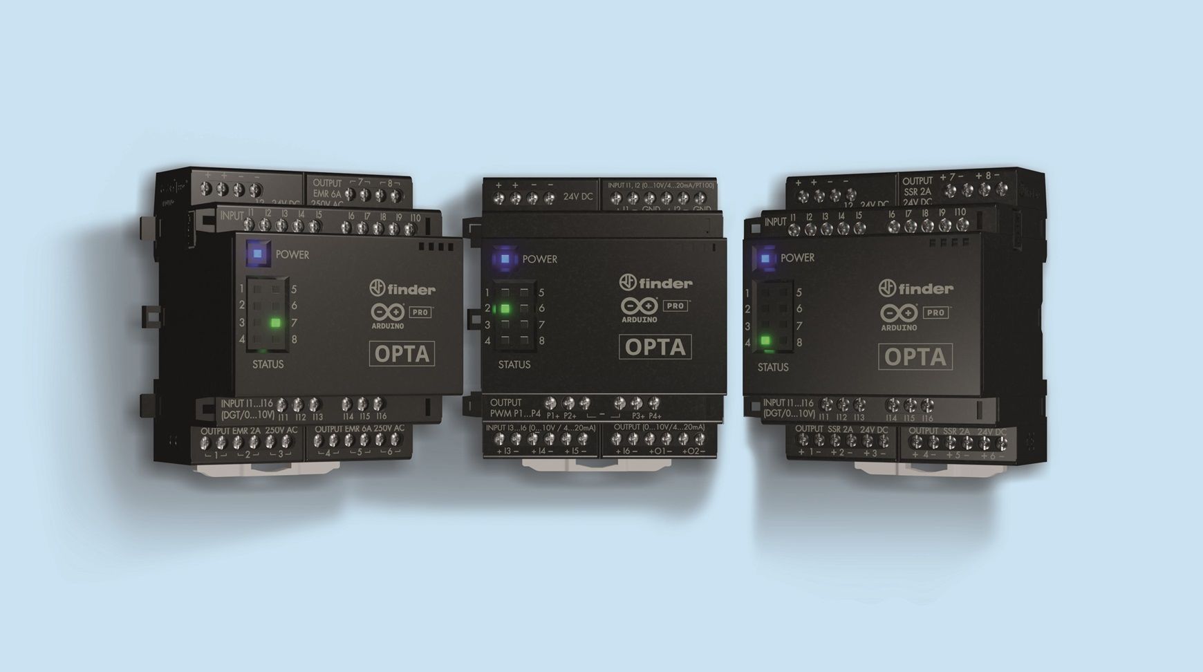 Finder presenta los nuevos módulos de expansión para su gama Opta