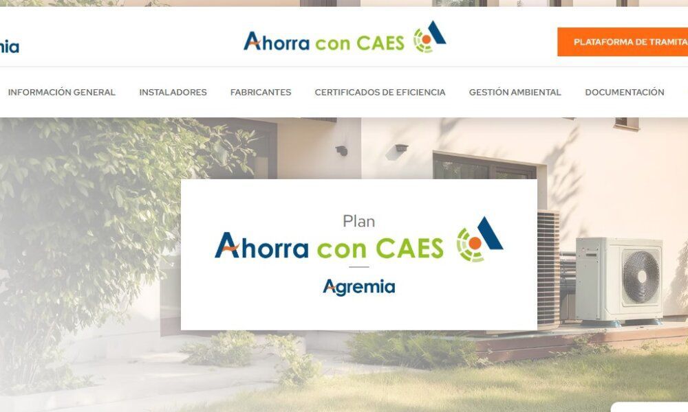 Plan “Ahorra con CAEs”, un proyecto pionero de Agremia para impulsar las instalaciones de aerotermia