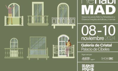 RehabiMad, un evento que nace para concienciar sobre la rehabilitación eficiente, el próximo noviembre, en Madrid