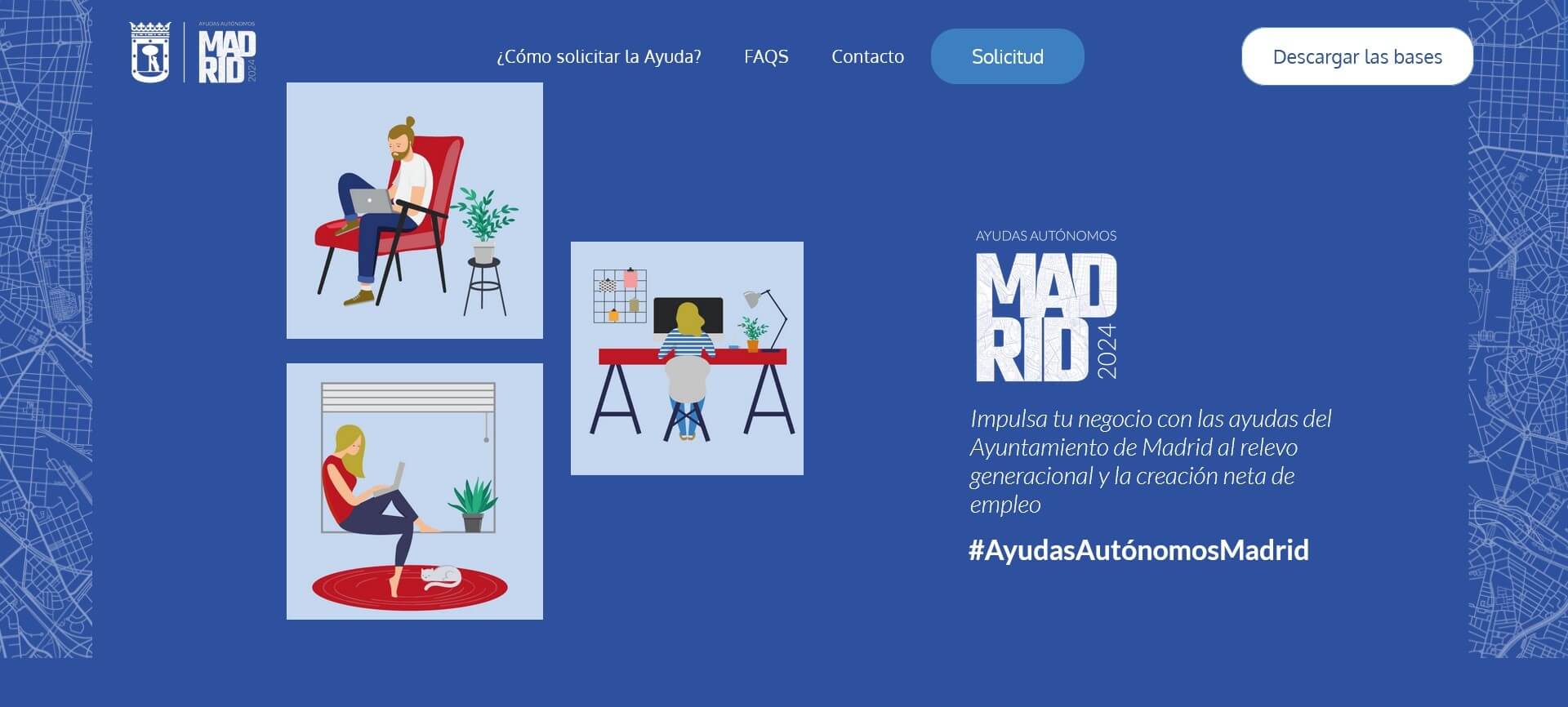 El Ayuntamiento de Madrid estrena una línea de ayuda a autónomos en la anualidad de 2024