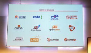 Panel de empresas distribuidoras integrantes de Grudilec