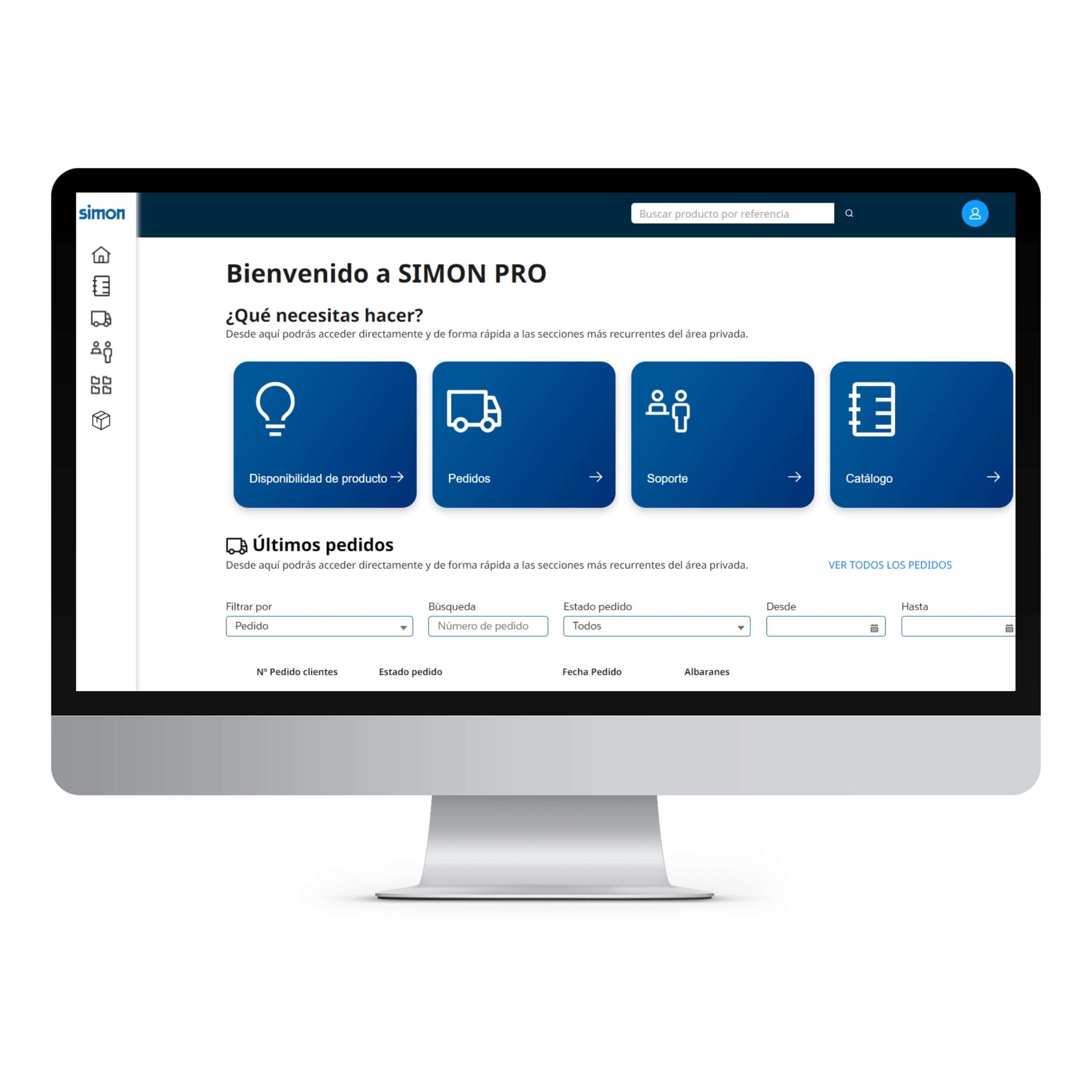 Simon Pro, nueva plataforma digital de Simon que transforma la gestión diaria de los distribuidores