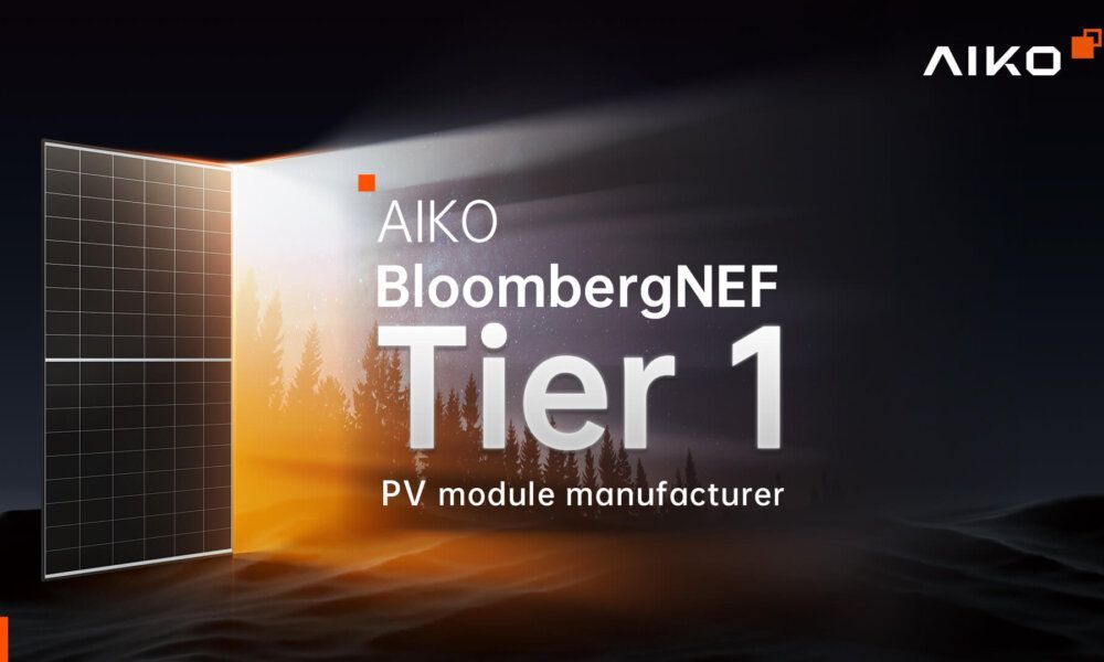 Aiko entra en la Lista Tier 1 de BloombergNEF