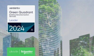 Schneider Electric reconocida como firma líder en consultoría de descarbonización de edificios