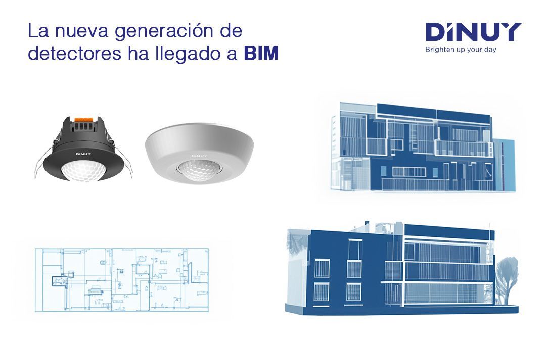 Dinuy amplía su catálogo BIM con la incorporación de los nuevos detectores vía bluetooth