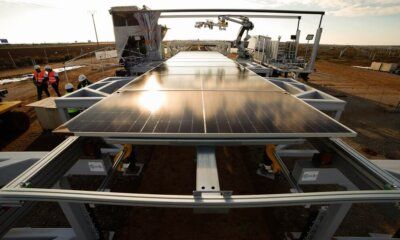 EDP prueba la construcción de su primer parque solar con tecnología de automatización