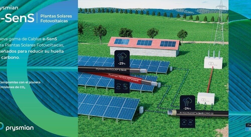 Prysmian presenta la primera gama de productos e-SenS para plantas solares fotovoltaicas