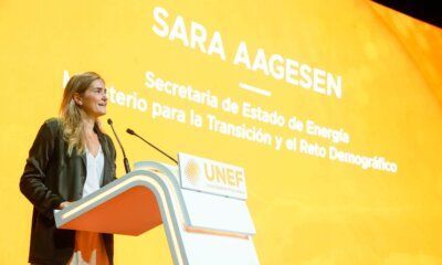 Sara Aagesen anuncia que se abre una consulta pública para actualizar el RD de autoconsumo, en el XI Foro Solar