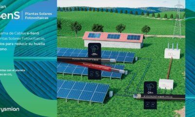 Prysmian presenta la primera gama de productos e-SenS para plantas solares fotovoltaicas