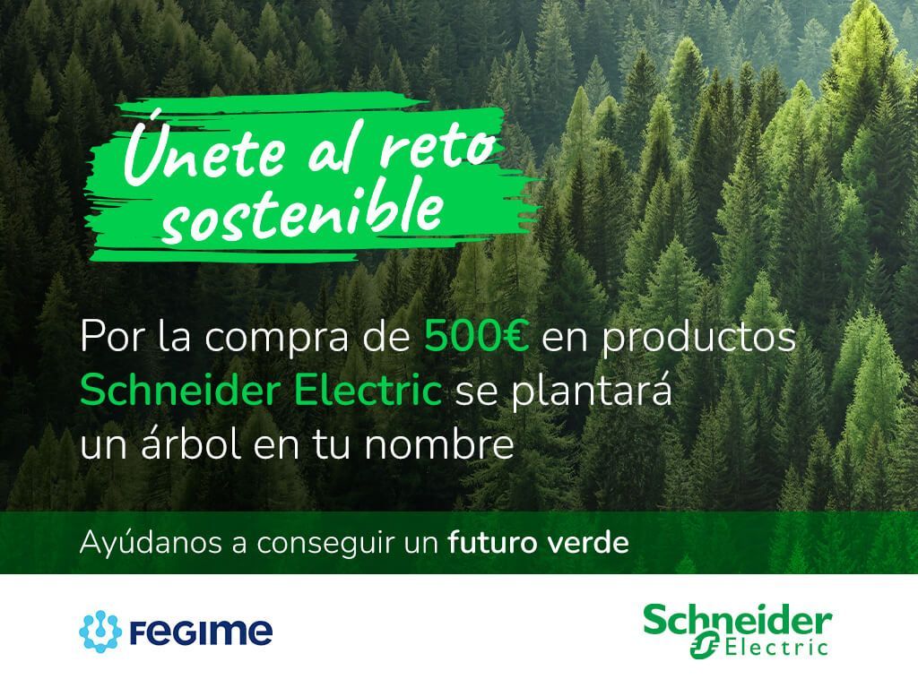 Fegime y Schneider Electric colaboran para promover “un planeta más verde”