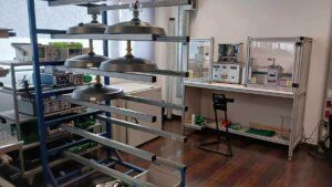 Una imagen del laboratorio de Signify en su factoría de Valladolid